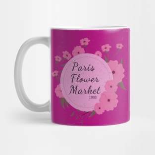 Paris Flower Market 1993 Mug